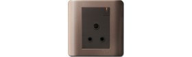 15A 3 Pin Round Switched Socket