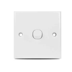 E-Series 10AX 250V 1 Gang 1 Way Switch Price in Pakistan