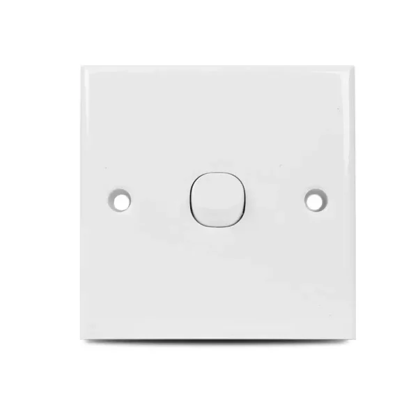 E-Series 10AX 250V 1 Gang 1 Way Switch Price in Pakistan